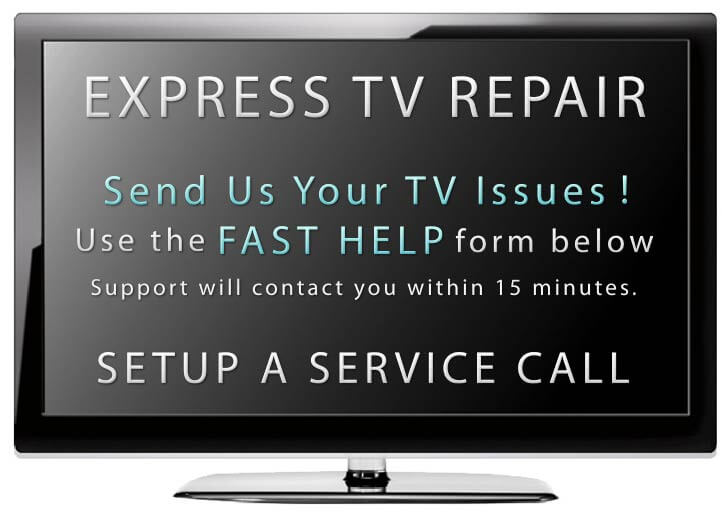 Flat screen tv repair express tv